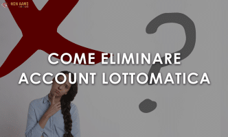 Come eliminare account Lottomatica